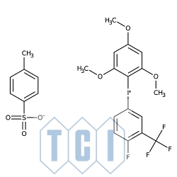 [4-fluoro-3-(trifluorometylo)fenylo](2,4,6-trimetoksyfenylo)jodoniowy p-toluenosulfonian 97.0% [1868173-29-8]