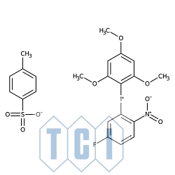 P-toluenosulfonian (5-fluoro-2-nitrofenylo)(2,4,6-trimetoksyfenylo)jodoniowy 95.0% [1868173-33-4]