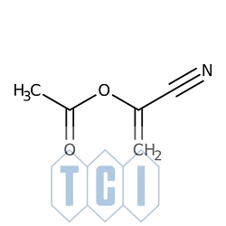 Octan 1-cyjanowinylu (stabilizowany tbc) 97.0% [3061-65-2]